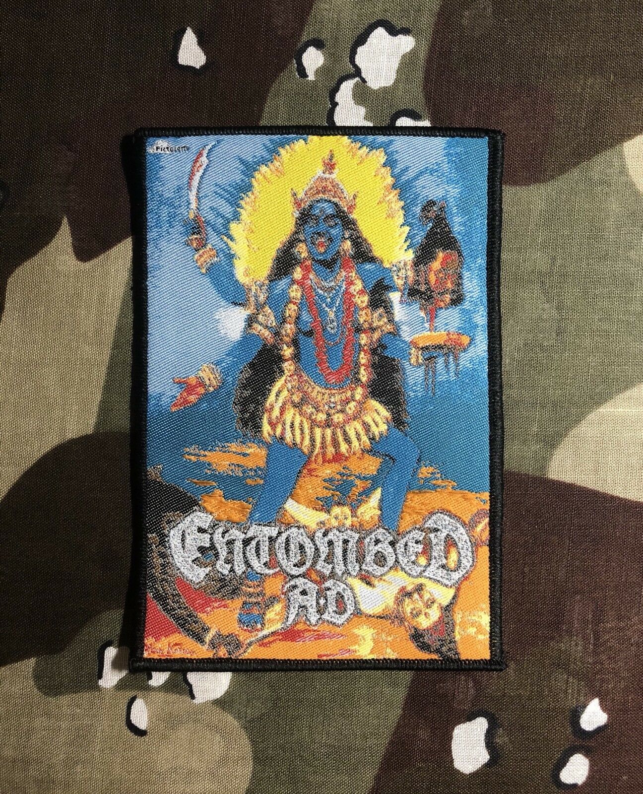 Entombed AD Woven Patch E007P