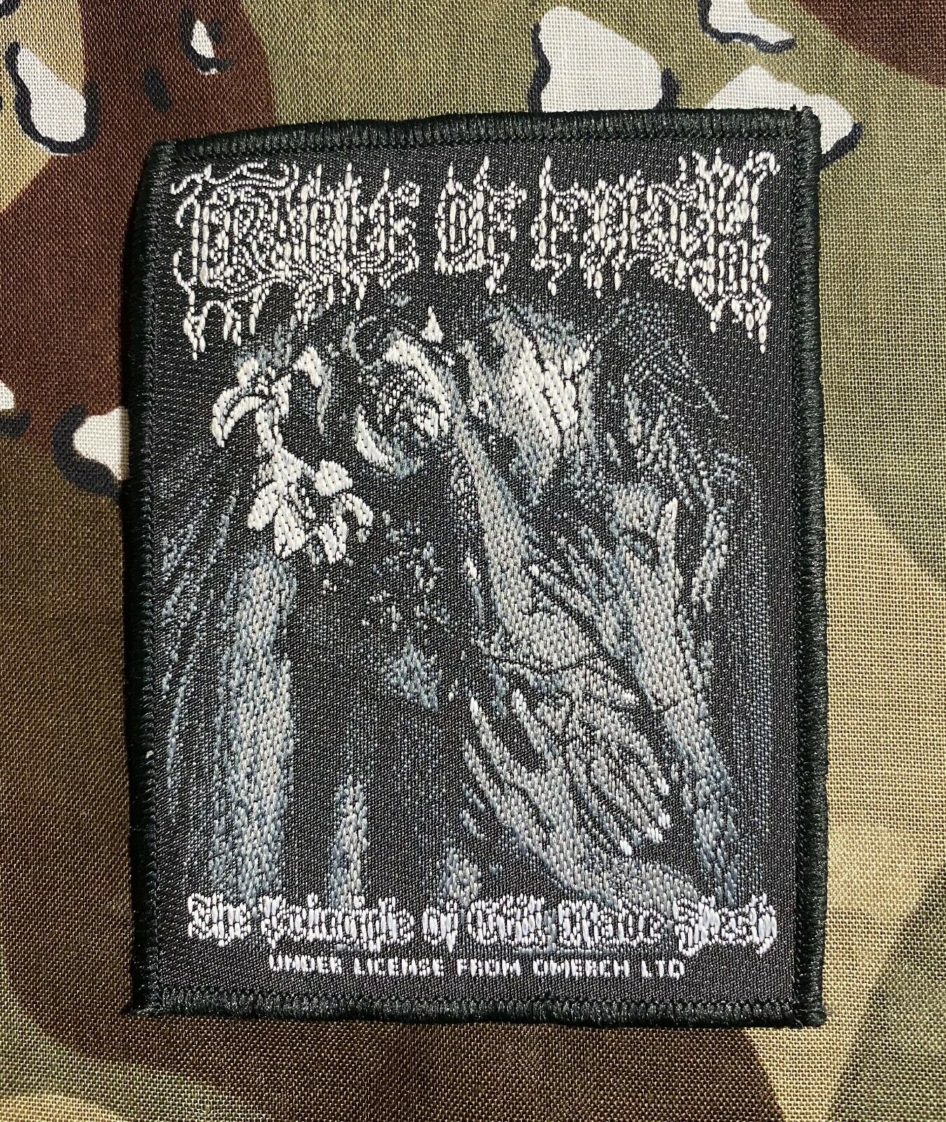 Cradle Of Filth Woven Logo Patch C065P