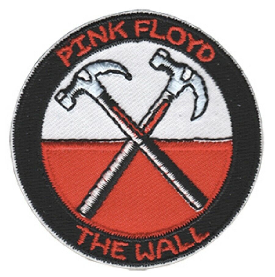 Pink Floyd The Wall Hammers Logo Embroidered Patch Pin Lapel Pin P001PC