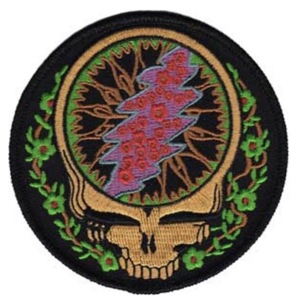 Grateful Dead Steal Your Face Officially Licensed Embroidered Patch G054P