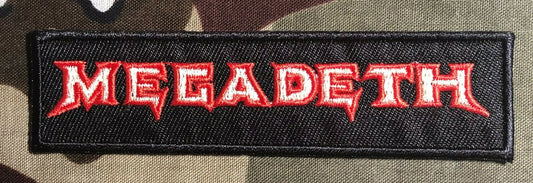 Megadeth Official Logo Embroidered Patch M080P