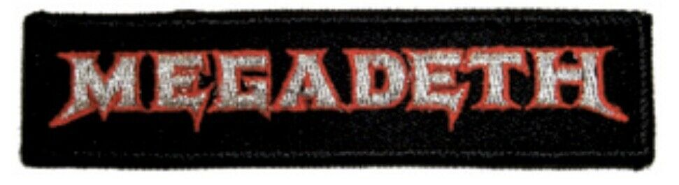 Megadeth Official Logo Embroidered Patch M080P