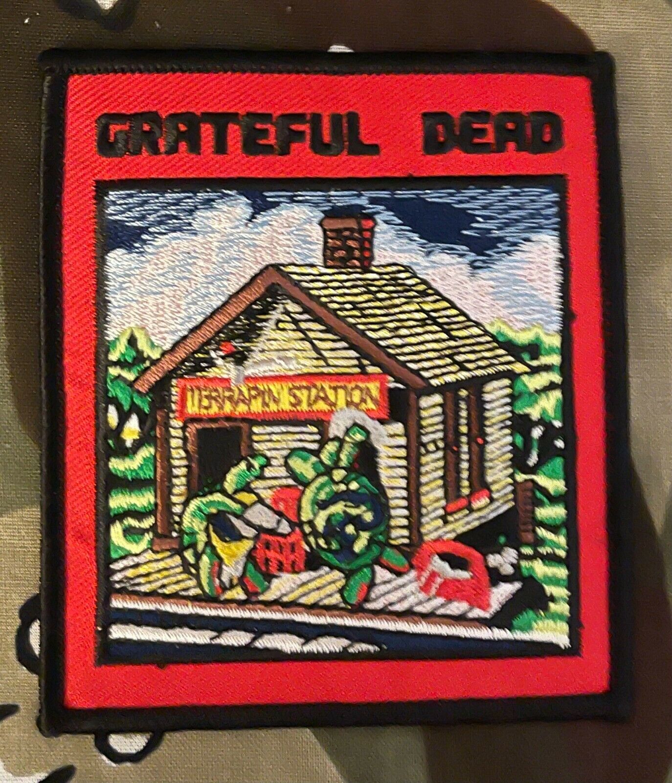 Grateful Dead Terrapin Station Officially Licensed Embroidered Patch G053P