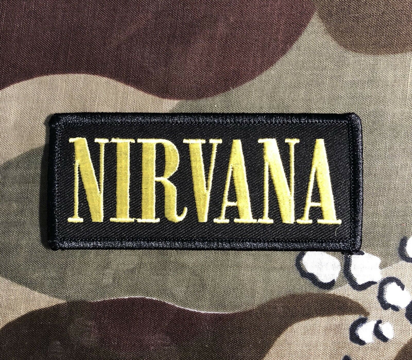 Nirvana Logo Embroidered Patch N008P