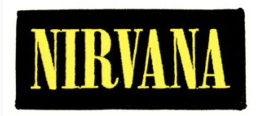 Nirvana Logo Embroidered Patch N008P