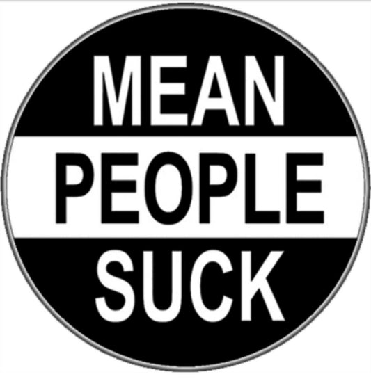 Mean People Suck Sticker M012S