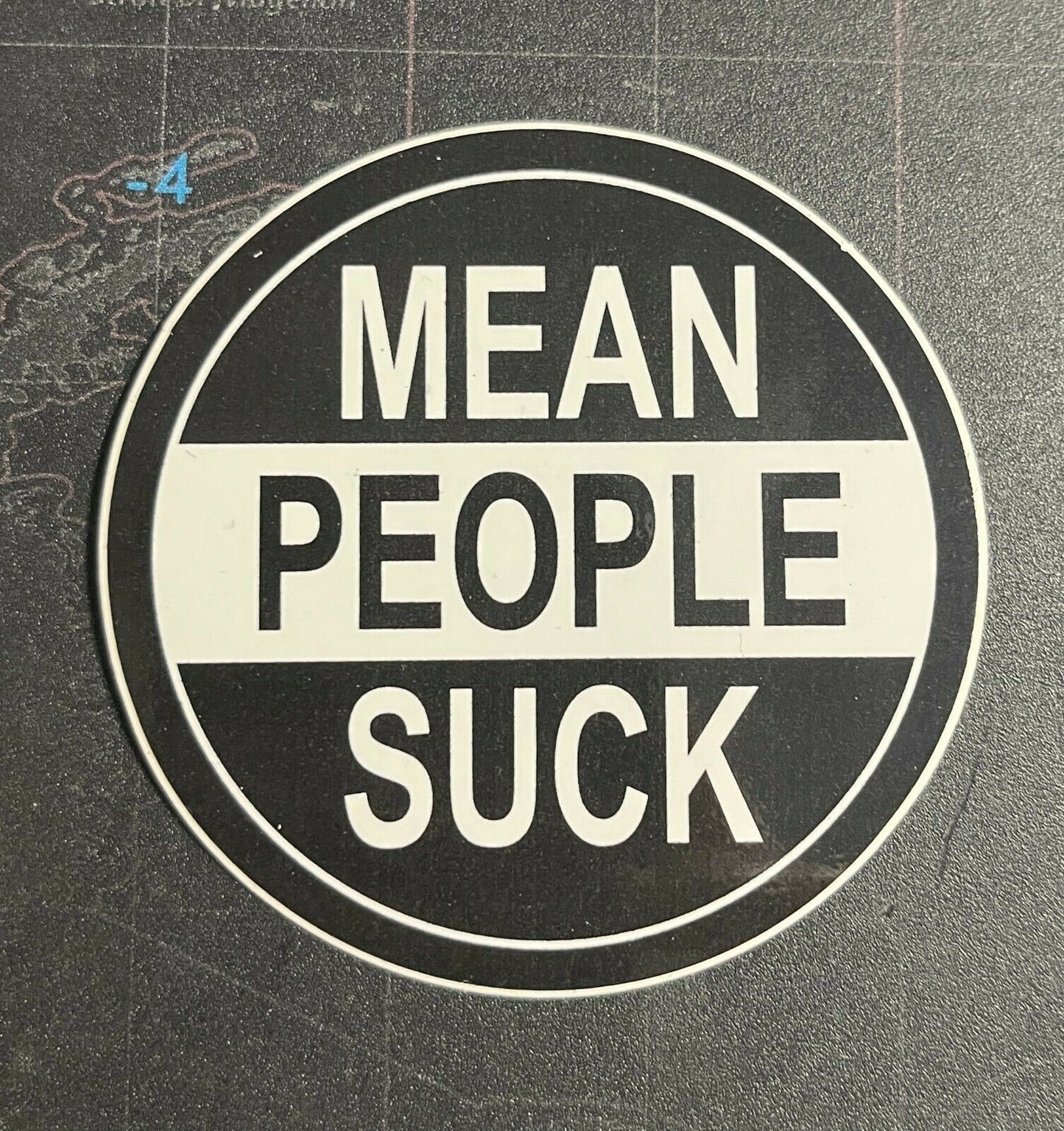 Mean People Suck Sticker M012S