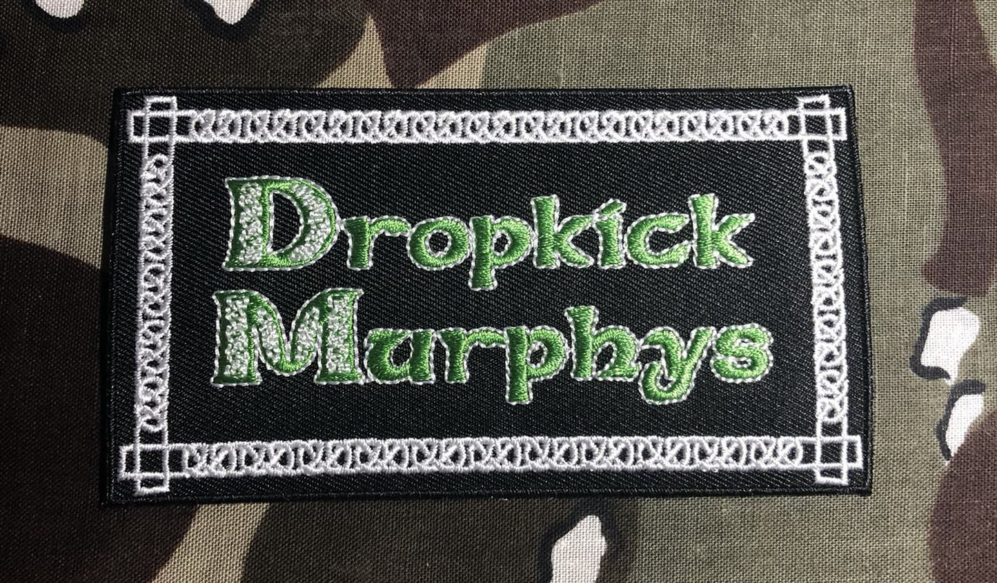 Dropkick Murphys Celtic Embroidered Patch D030P