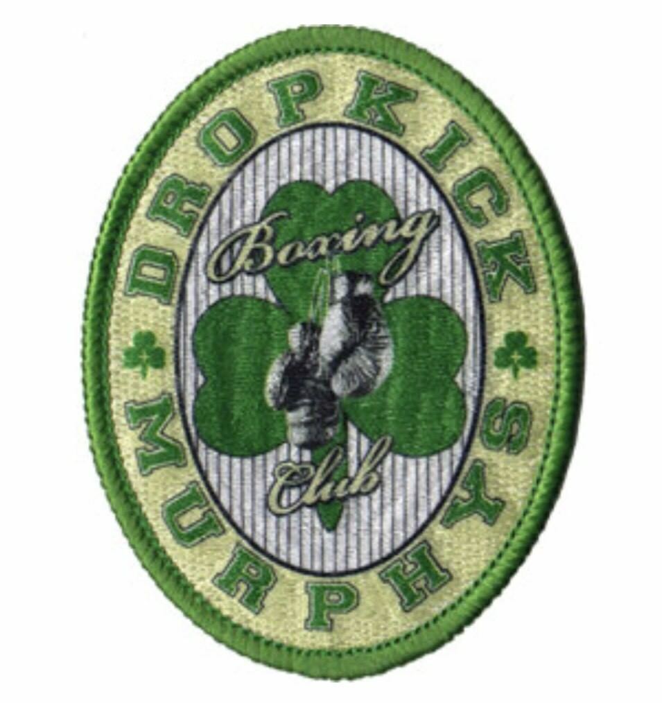 Dropkick Murphys Boxing Club Embroidered Patch D031P