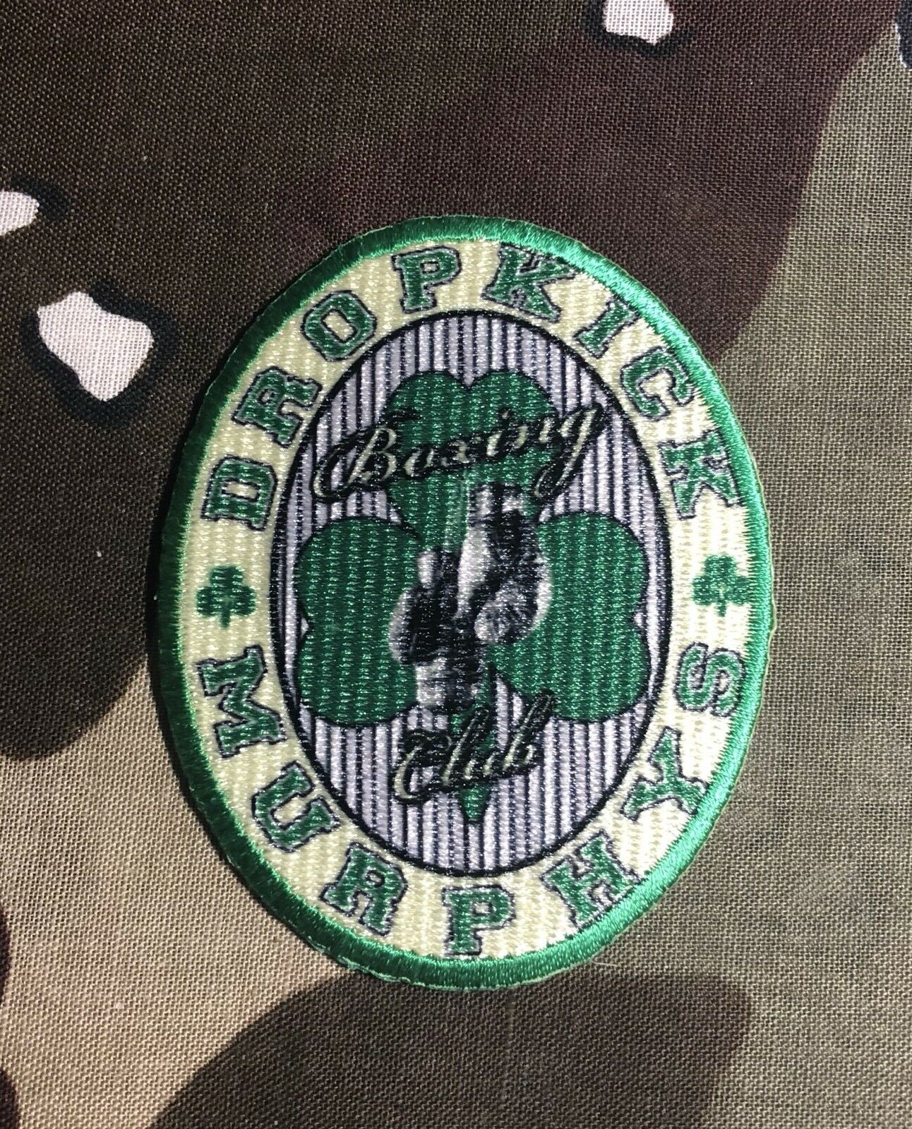 Dropkick Murphys Boxing Club Embroidered Patch D031P