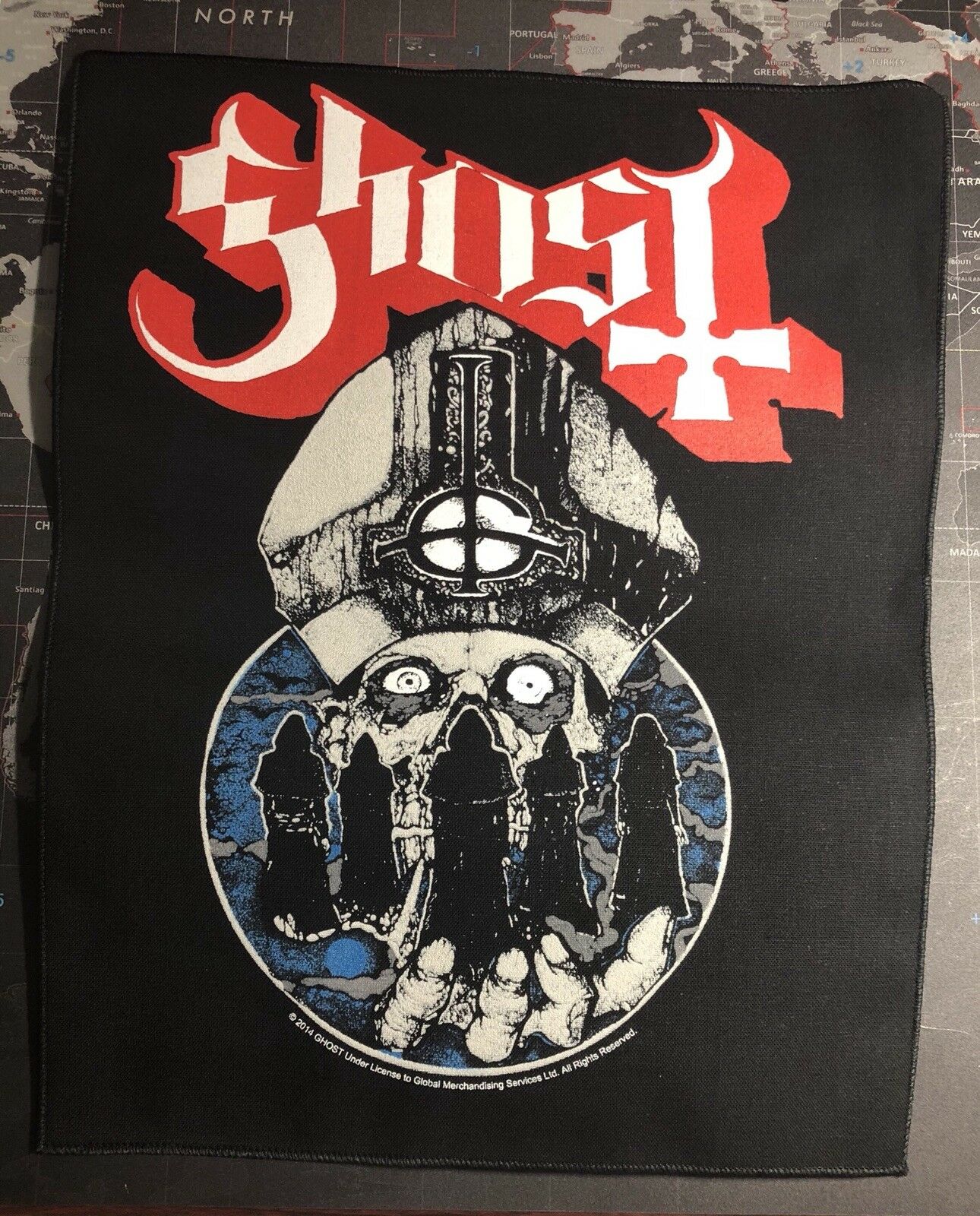 Ghost BC Back Patch G004P