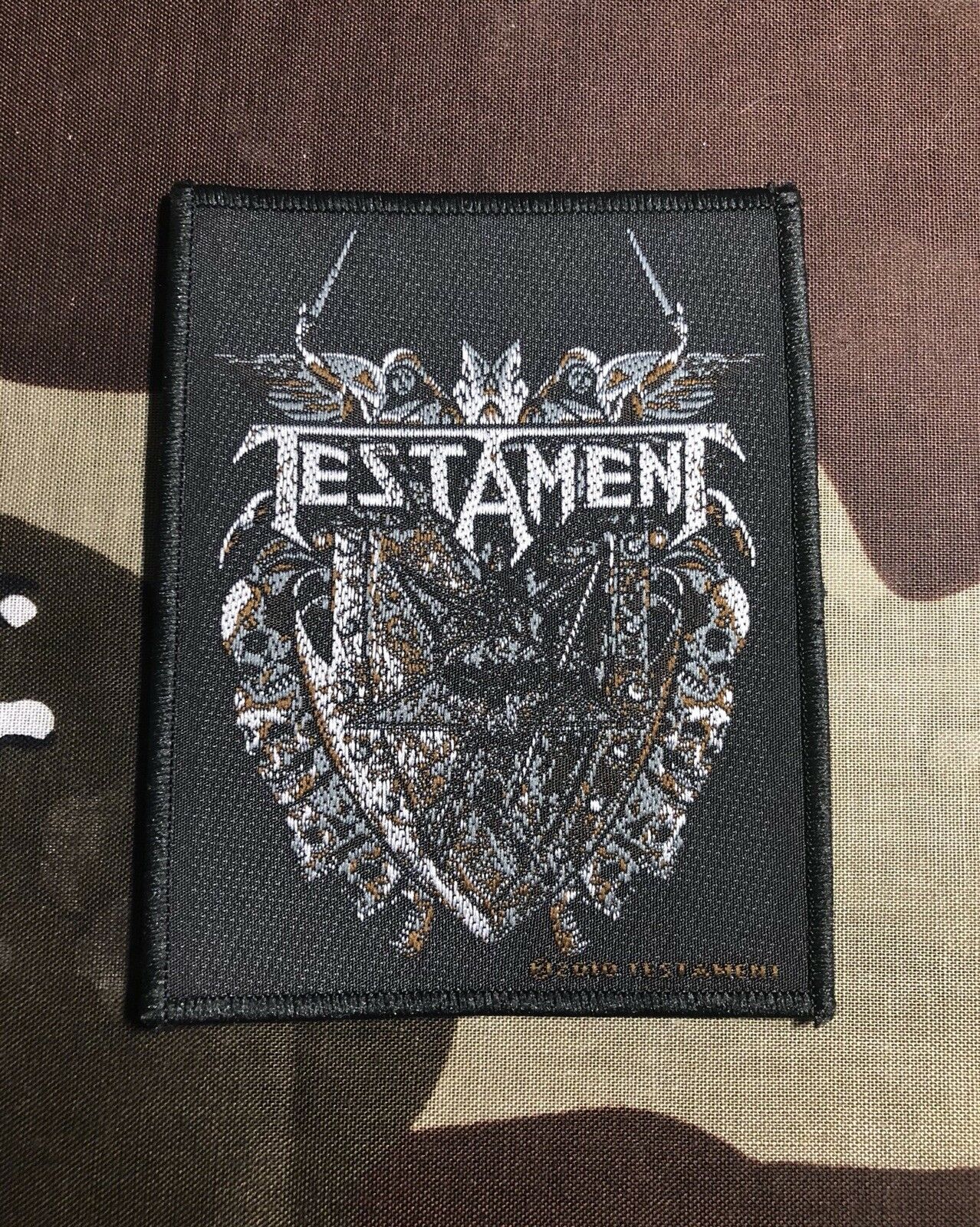 Testament Official Woven Patch T005P