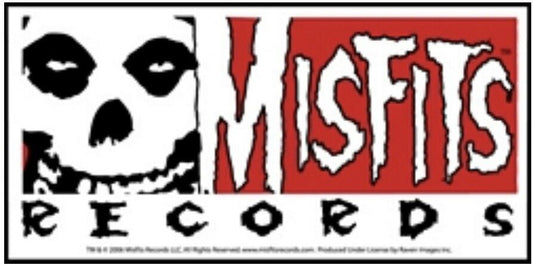 Misfits Records Fiend Vinyl Sticker M006S