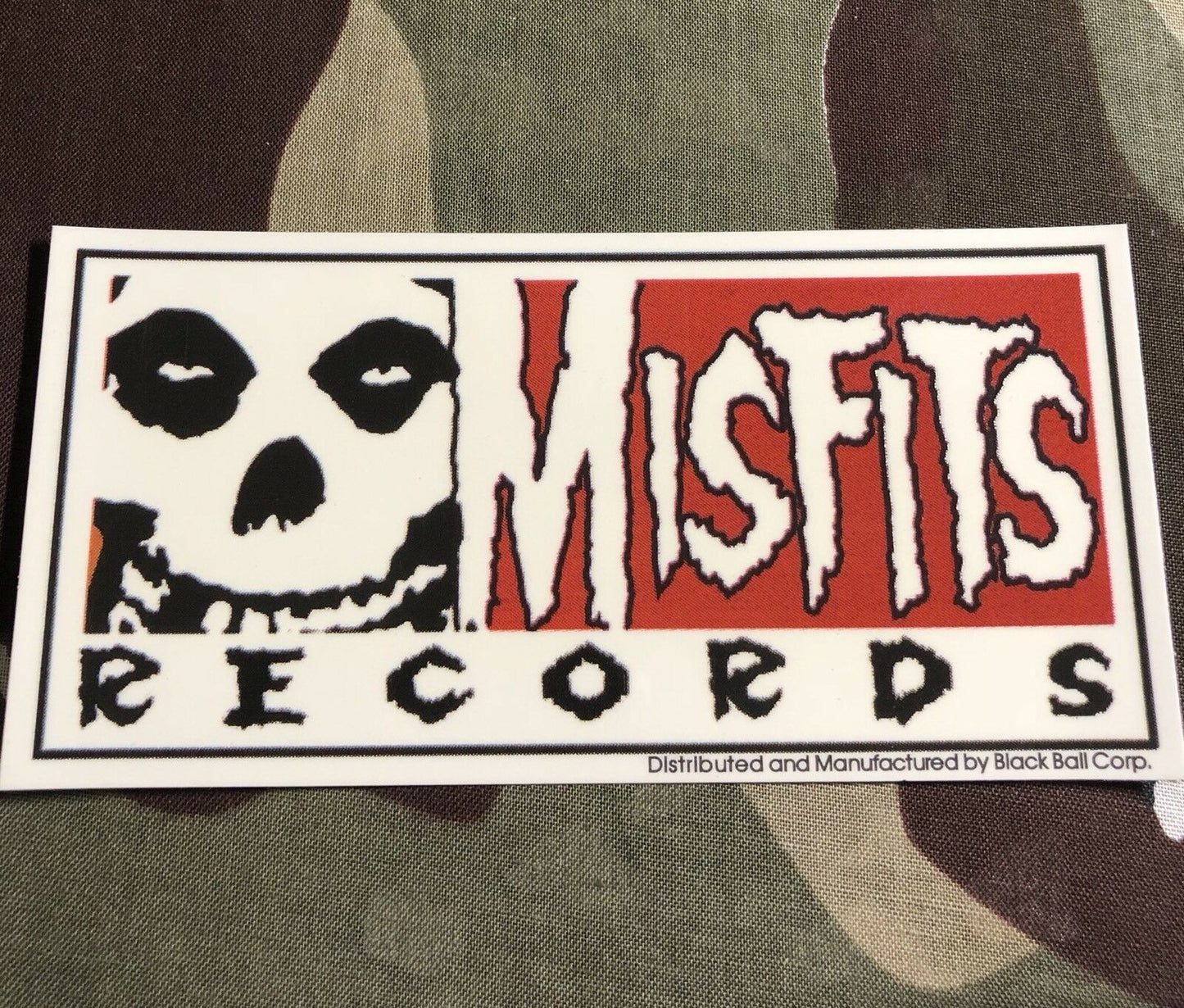 Misfits Records Fiend Vinyl Sticker M006S