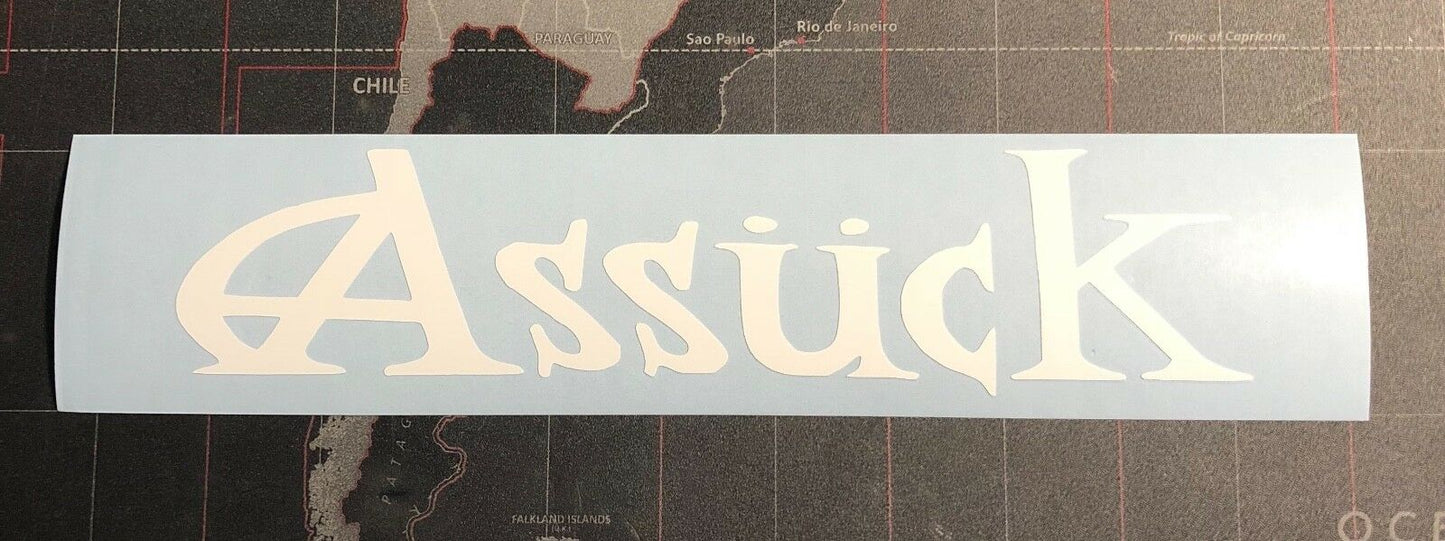 Assuck Vinyl Decal Sticker A003S