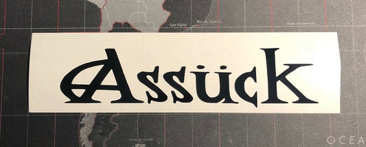 Assuck Vinyl Decal Sticker A003S