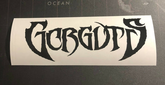 Gorguts Vinyl Decal Rub On Sticker G013S