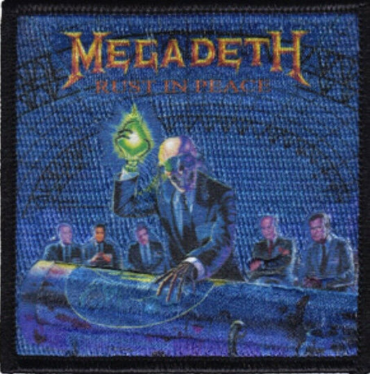 Megadeth Official Rust In Piece Embroidered Patch M043P