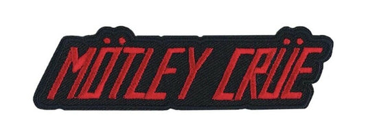 Motley Crue Official Too Fast For Love Logo Embroidered Patch M113P