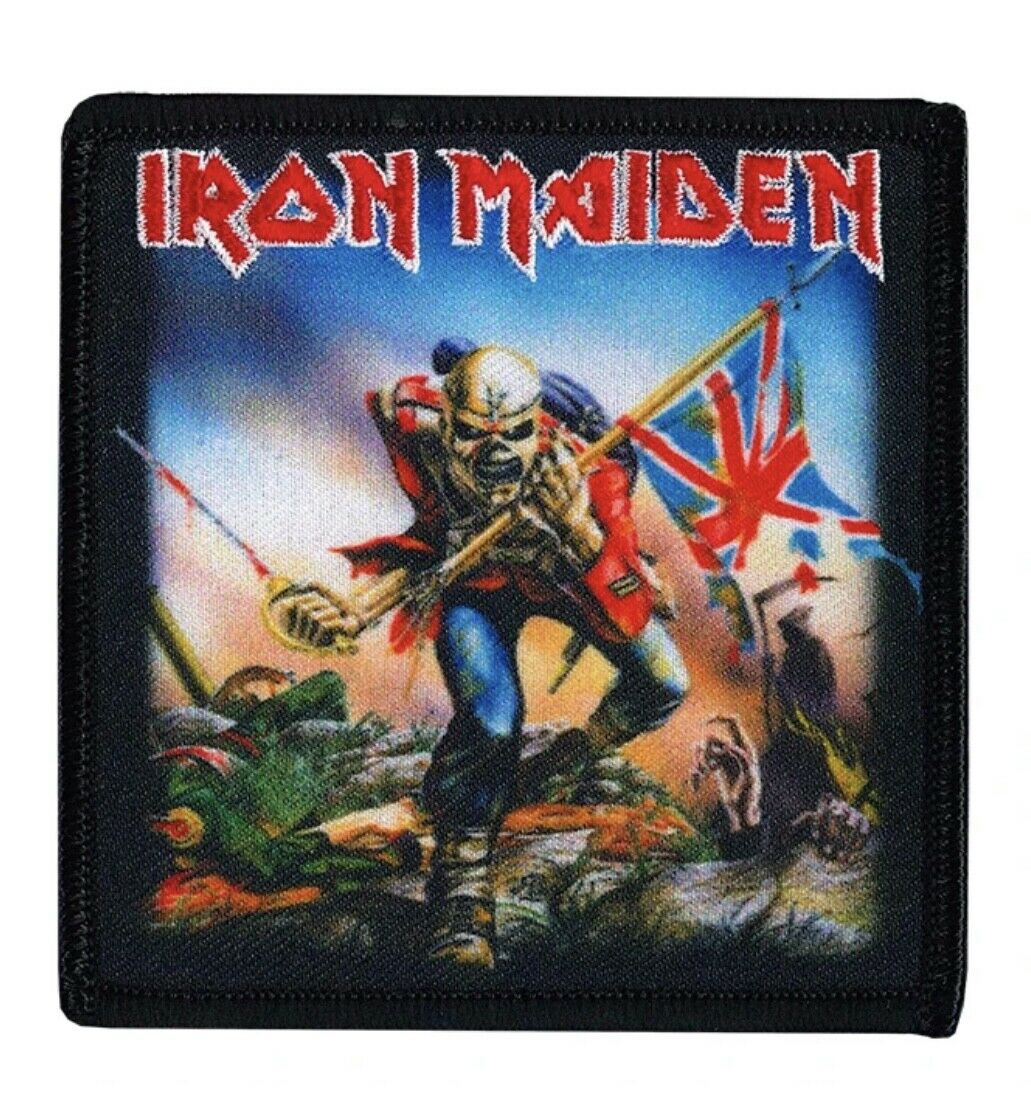 Iron Maiden The Trooper Embroidered/Woven Patch I058P