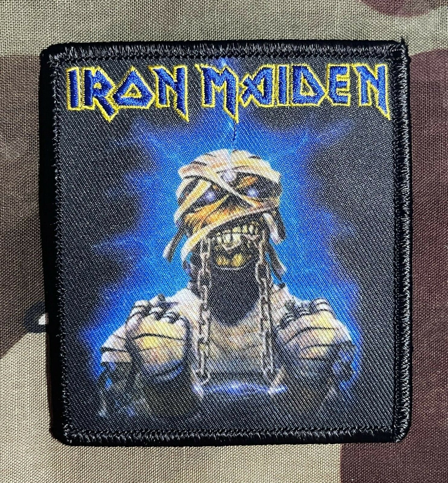 Iron Maiden Powerslave Embroidered/Woven Patch I056P