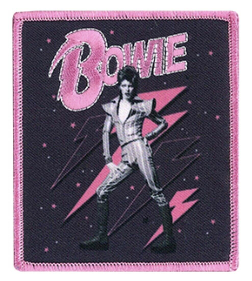 David Bowie Bolt Embroidered Patch B069P