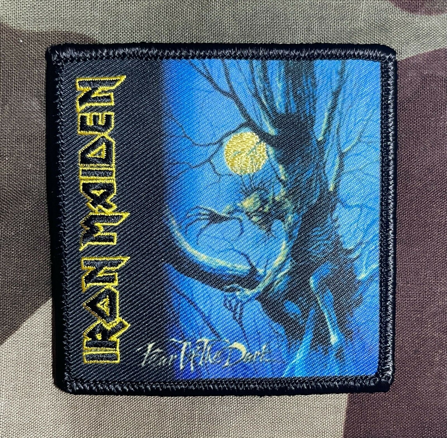 Iron Maiden Fear Of The Dark Embroidered/Woven Patch I057P