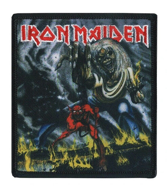 Iron Maiden Number Of The Beast Embroidered/Woven Patch I055P