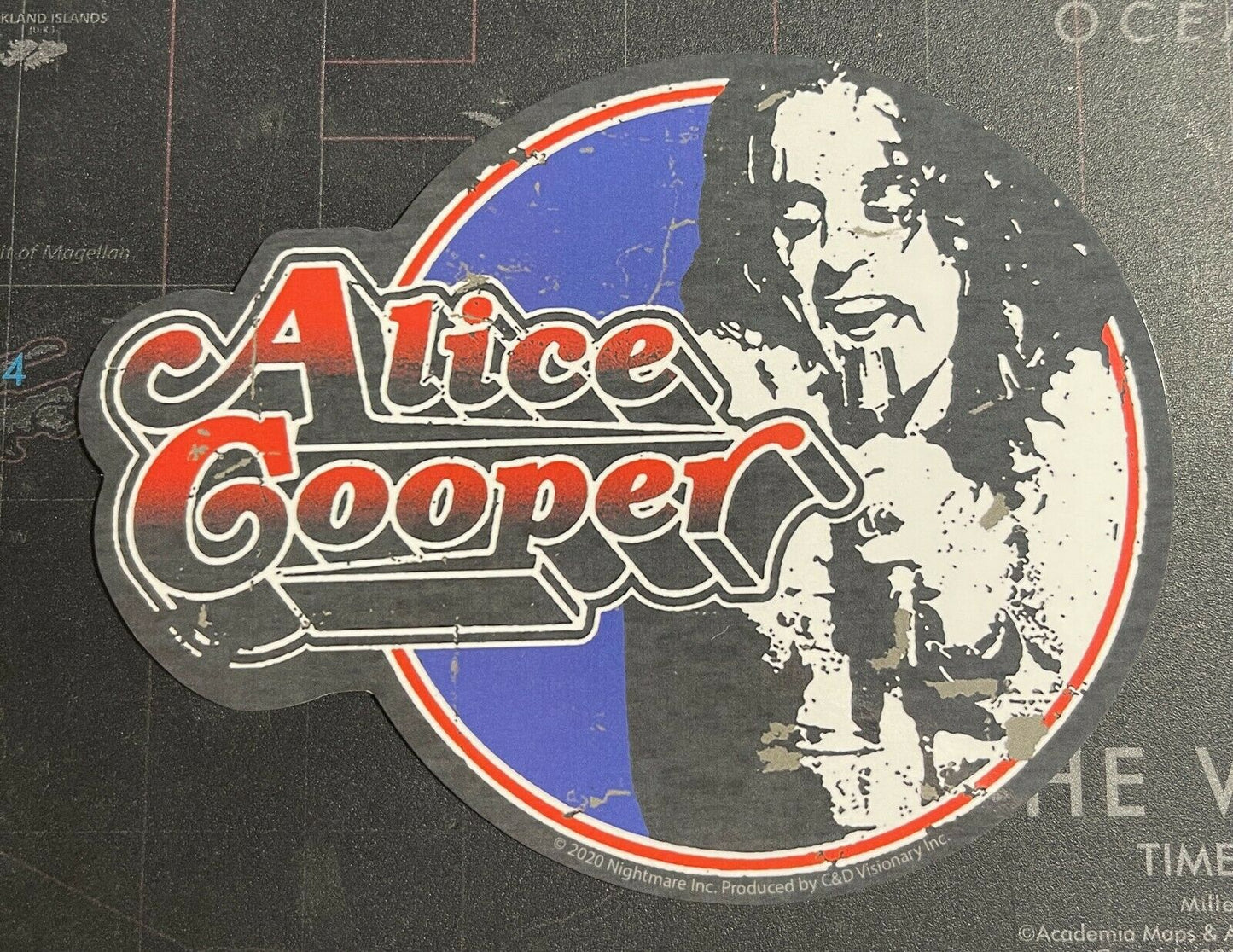 Alice Cooper Sticker A005S