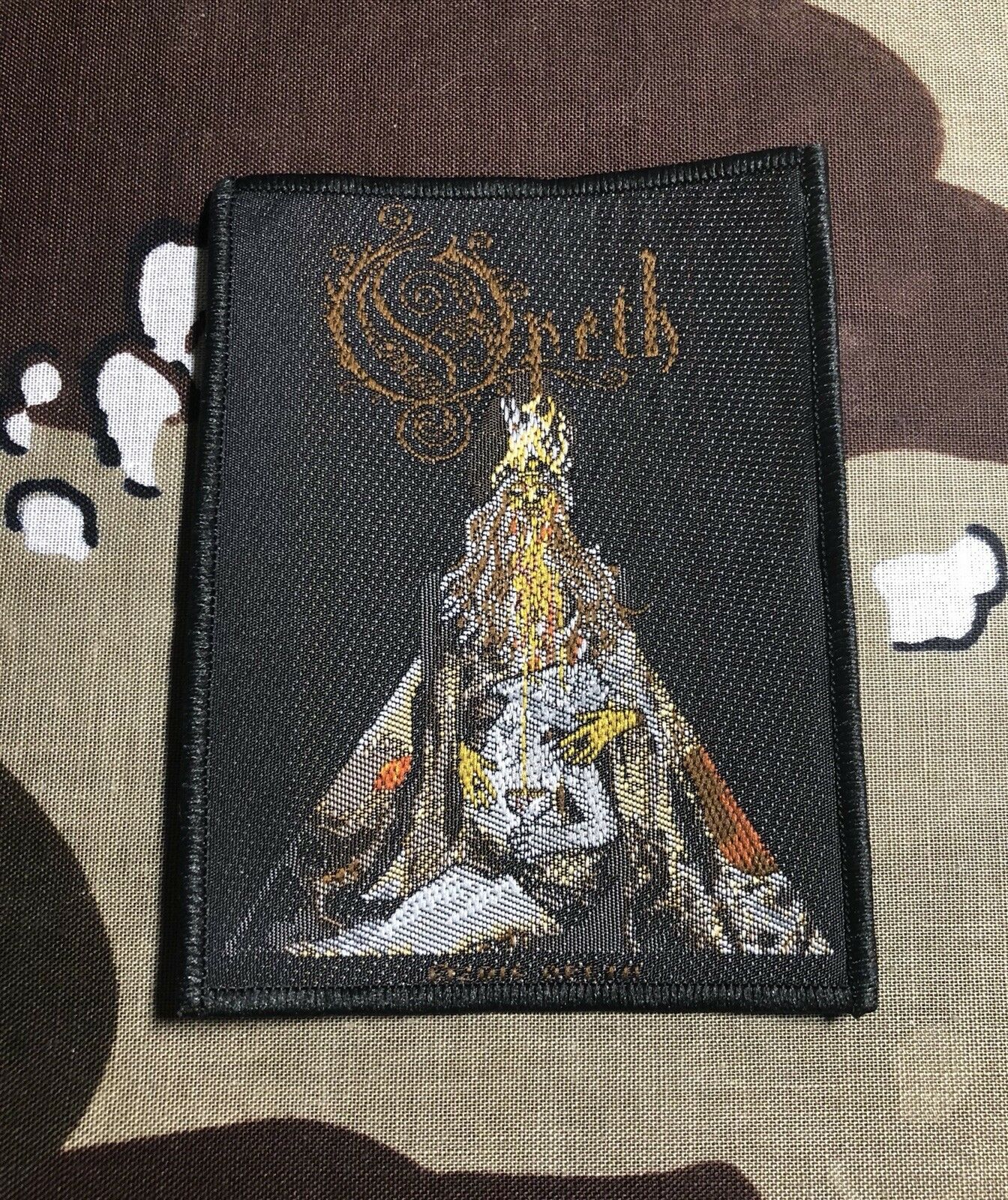 Opeth Woven Patch O001P