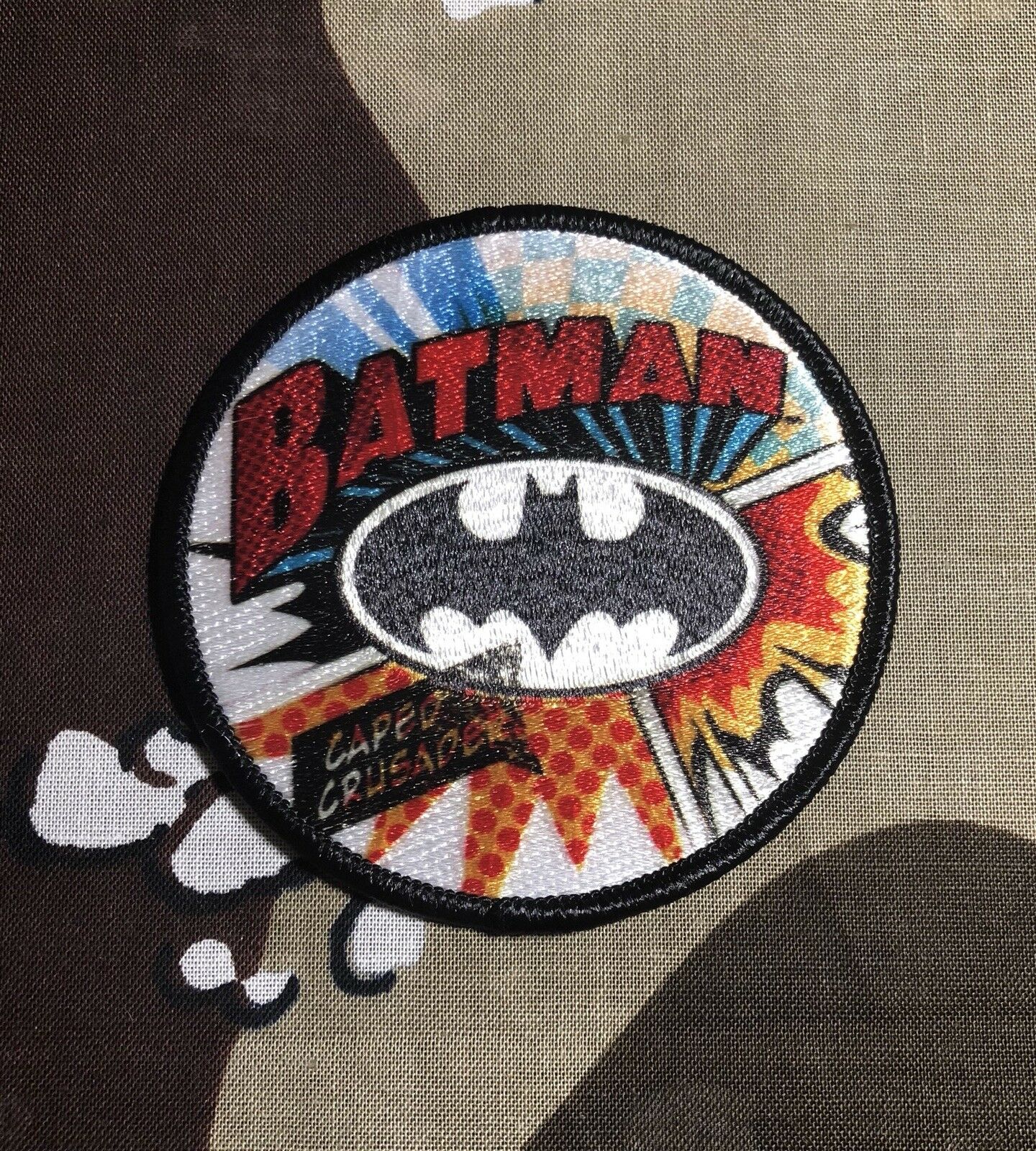 Batman DC Official Embroidered Woven Patch B007P