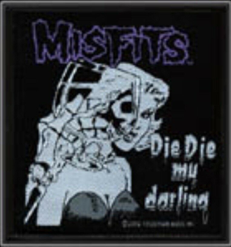 Misfits Die Die My Darling Woven Patch M014P