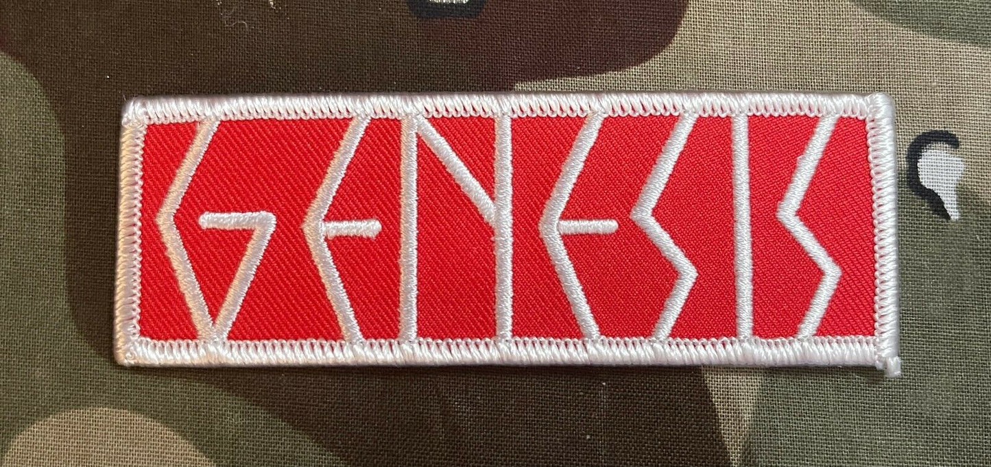 Genesis Embroidered Patch G049P