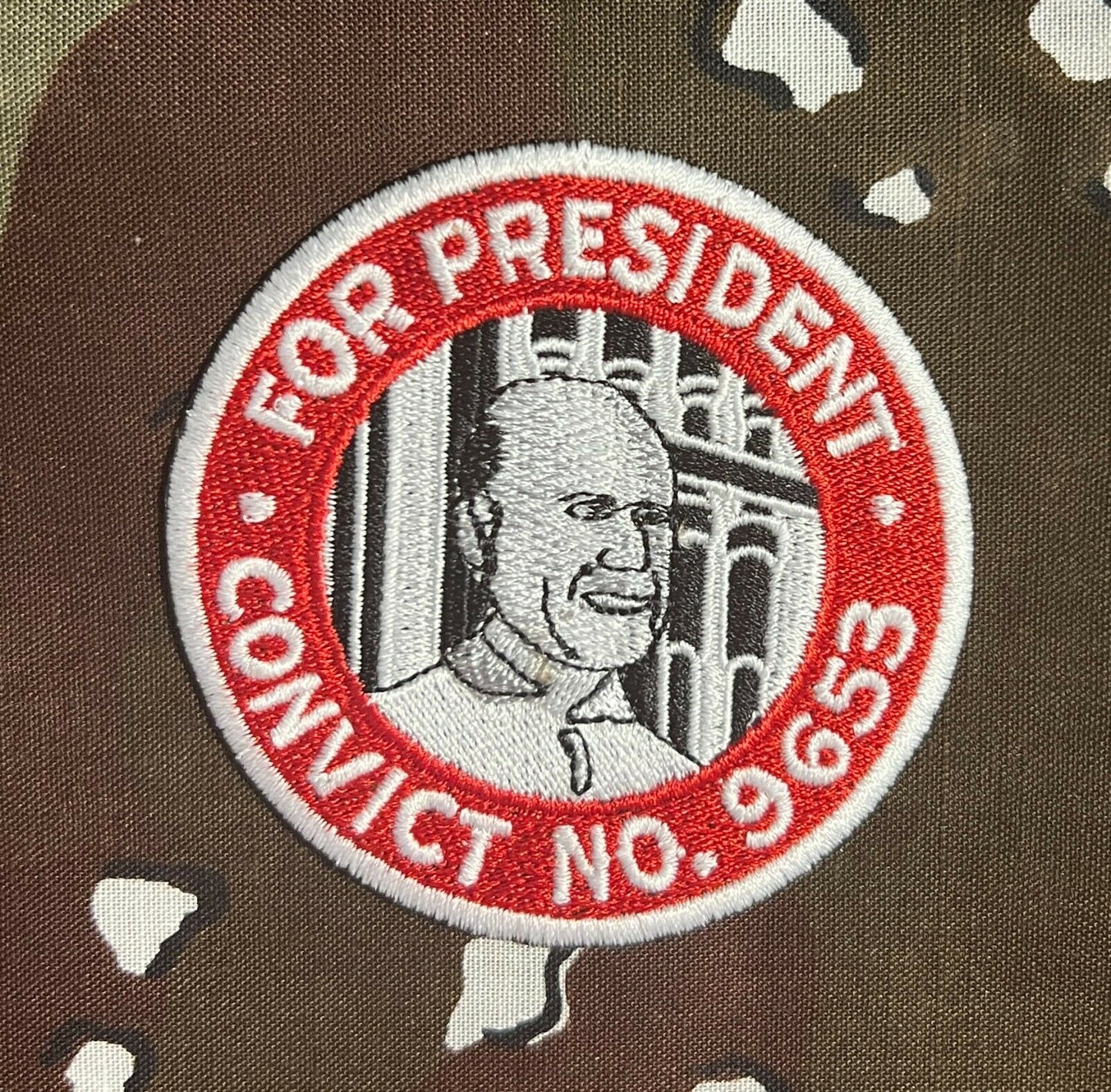 Eugene V. Debs For President Embroidered Patch D084P