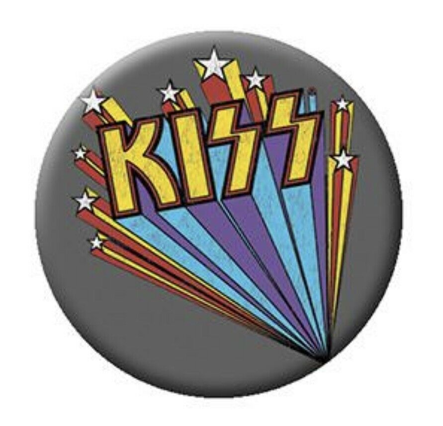 Kiss 1.25” Button K004B125 Pin Badge