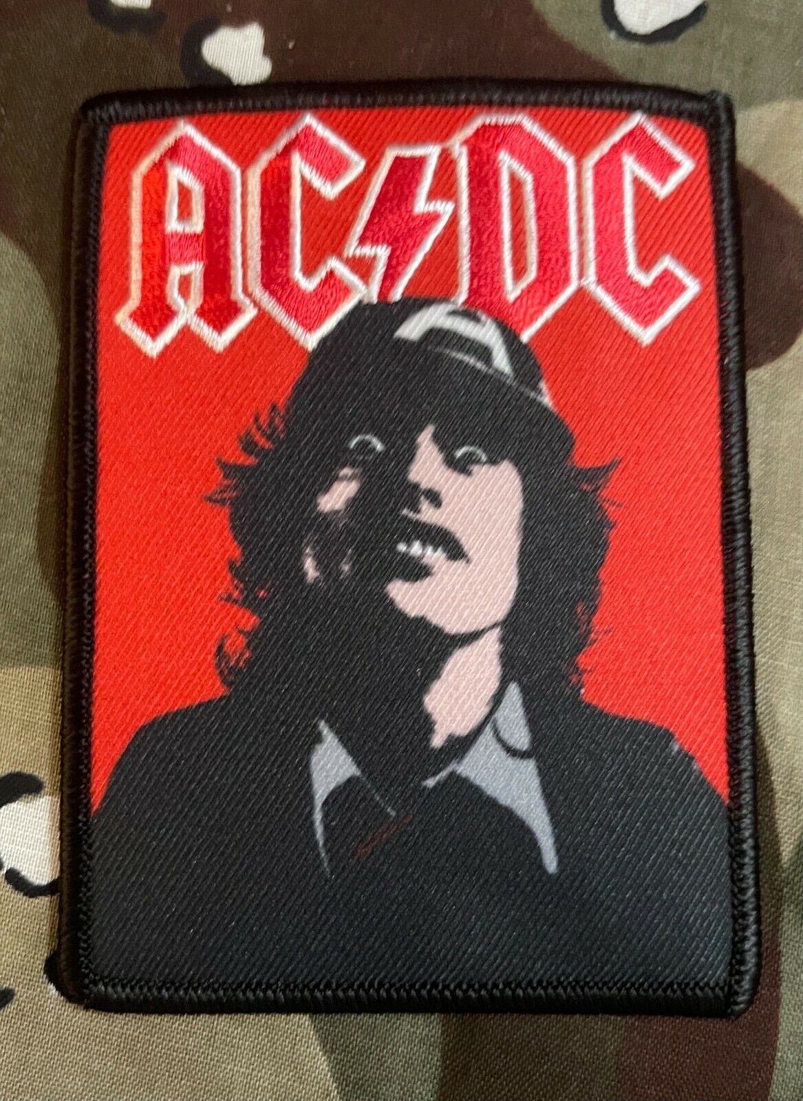 AC/DC Angus Young Embroidered Patch A097P