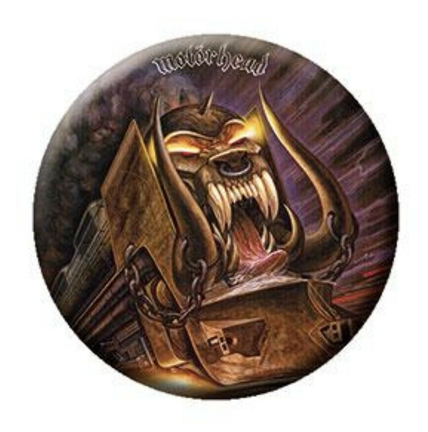 Motorhead Orgasmatron 1.25” Button M004B125 Pin Badge