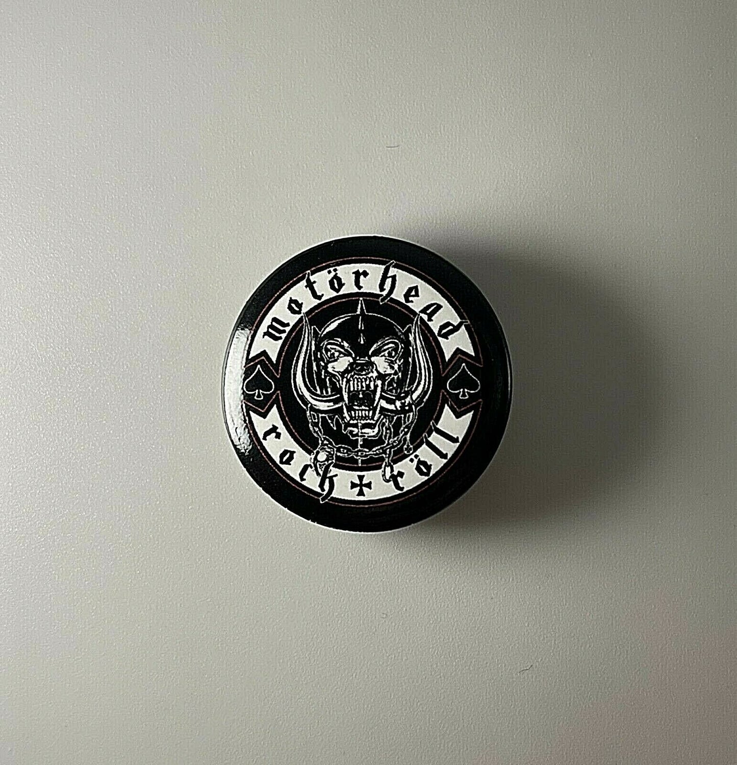 Motorhead Rock N Roll 1.25” Button M006B125 Pin Badge