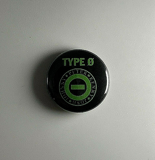 Type O Negative "Official" 1” Button T005B Pin Badge