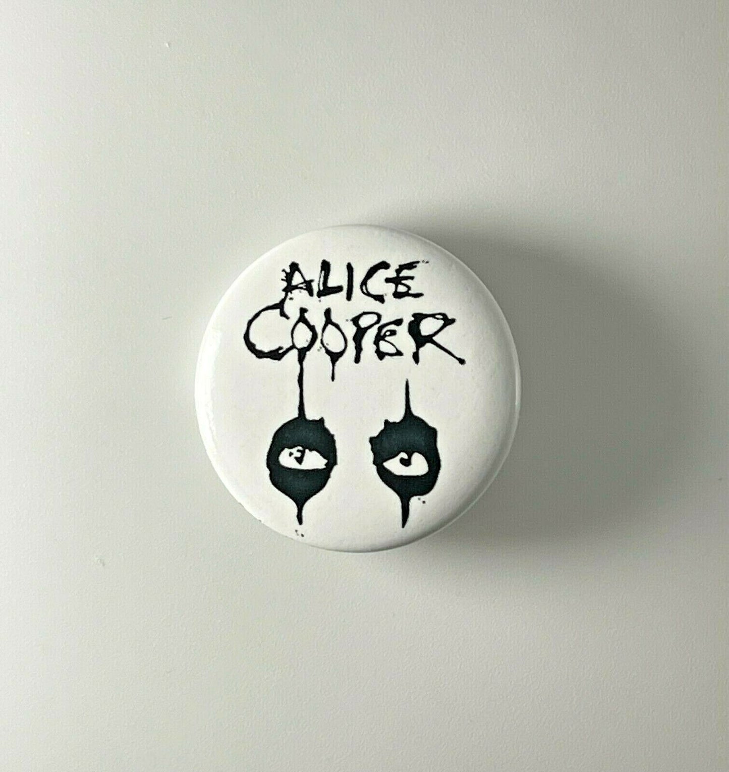 Alice Cooper Eyes 1.25” Button A008B125 Pin Badge