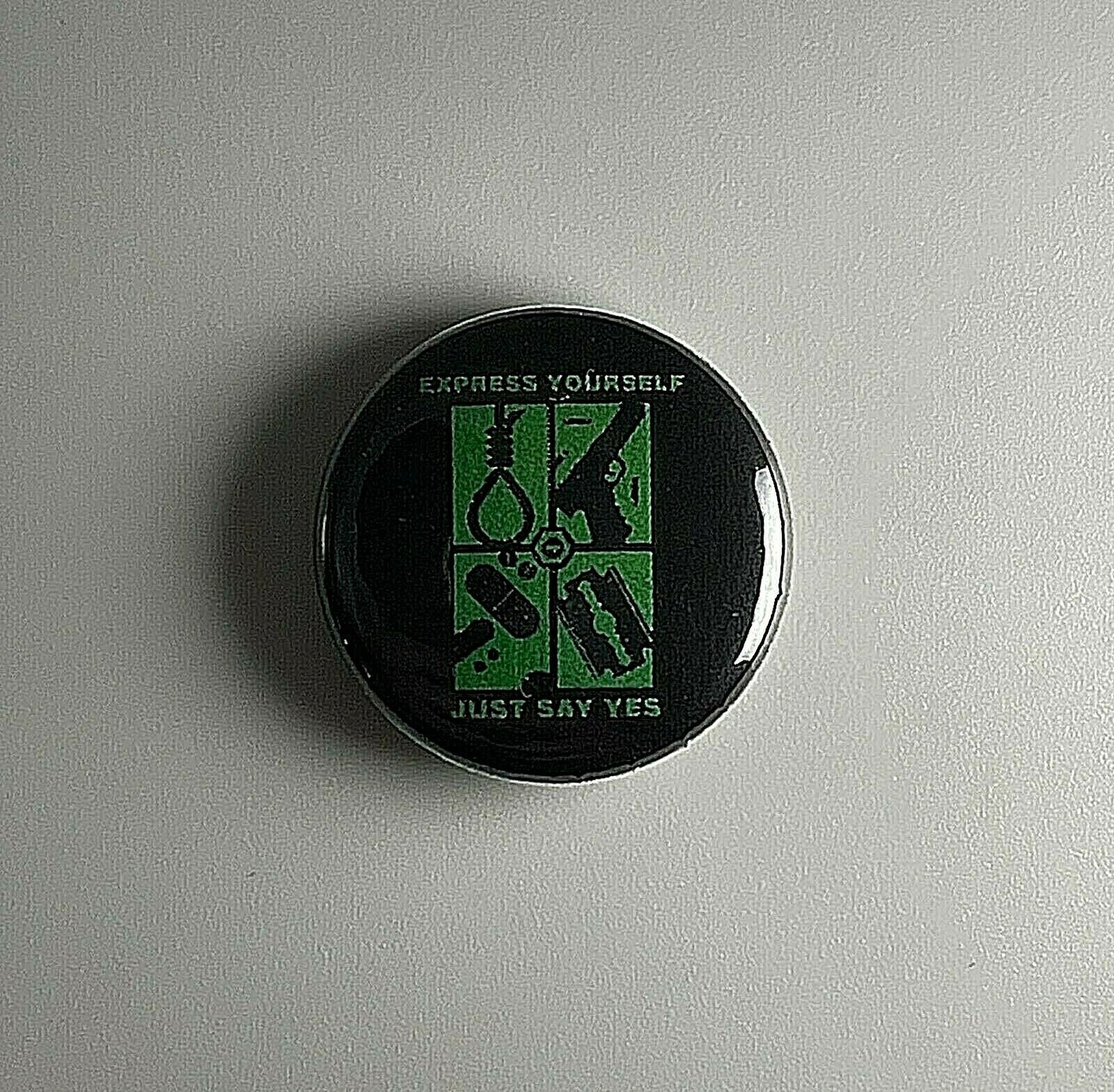 Type O Negative "Official" Express Yourself 1” Button T006B Pin Badge