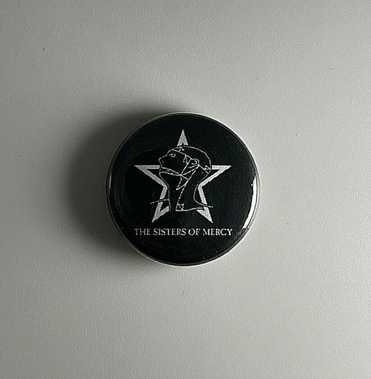 The Sisters Of Mercy 1” Button S030B Pin Badge Bauhaus Joy Division