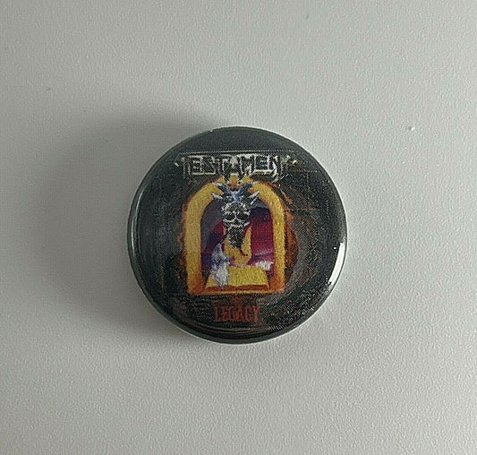 Testament The Legacy Official 1” Button T007B Pin Badge