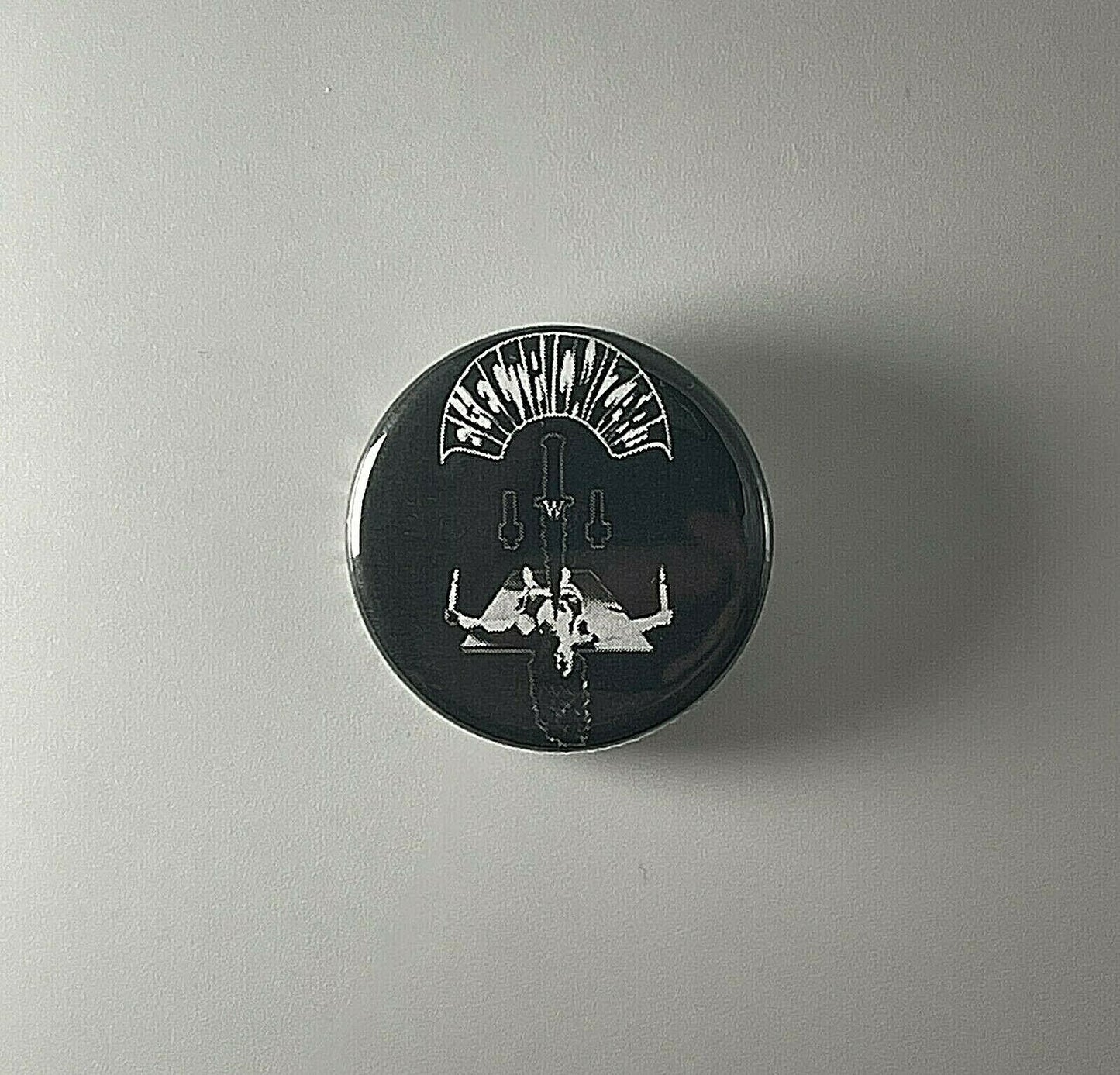 Electric Wizard 1.25" Button E004B125 Badge Pin