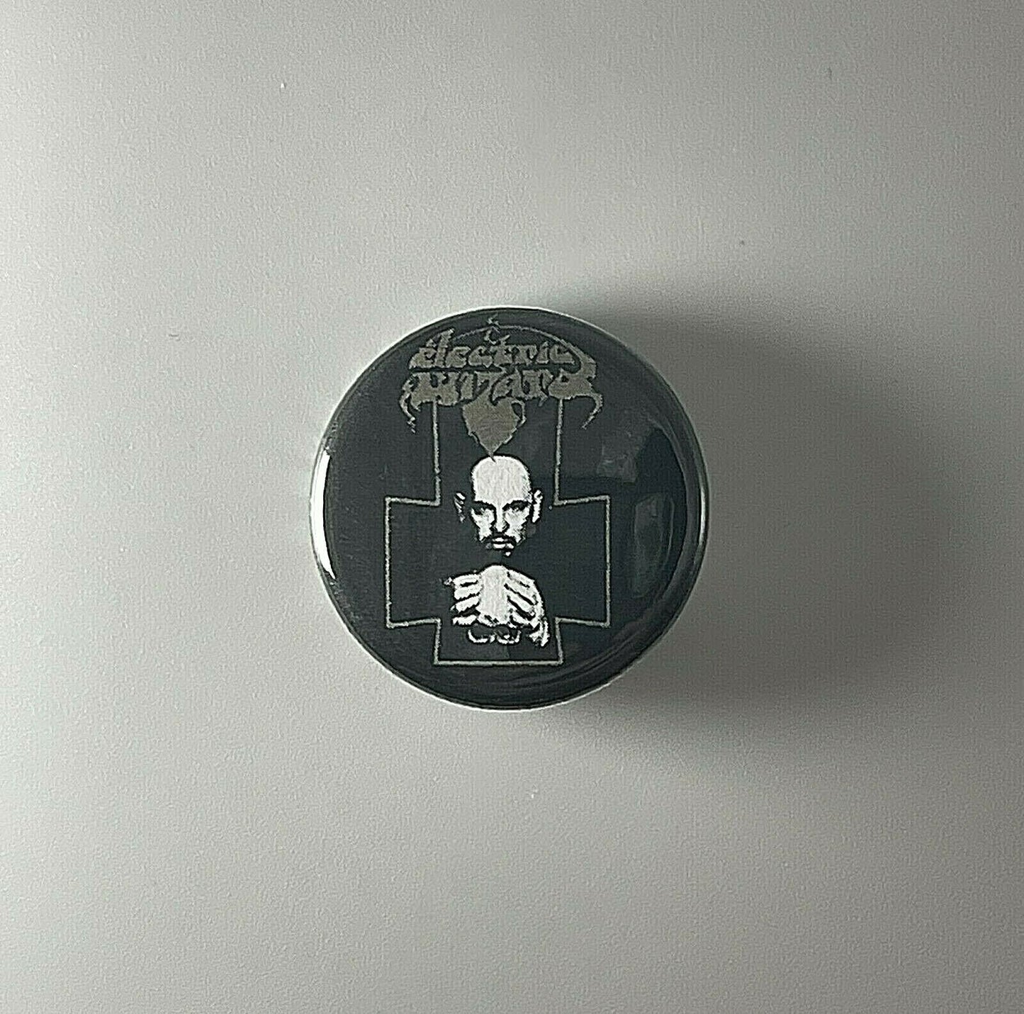 Electric Wizard Anton Lavey 1.25" Button E003B125 Pin Badge