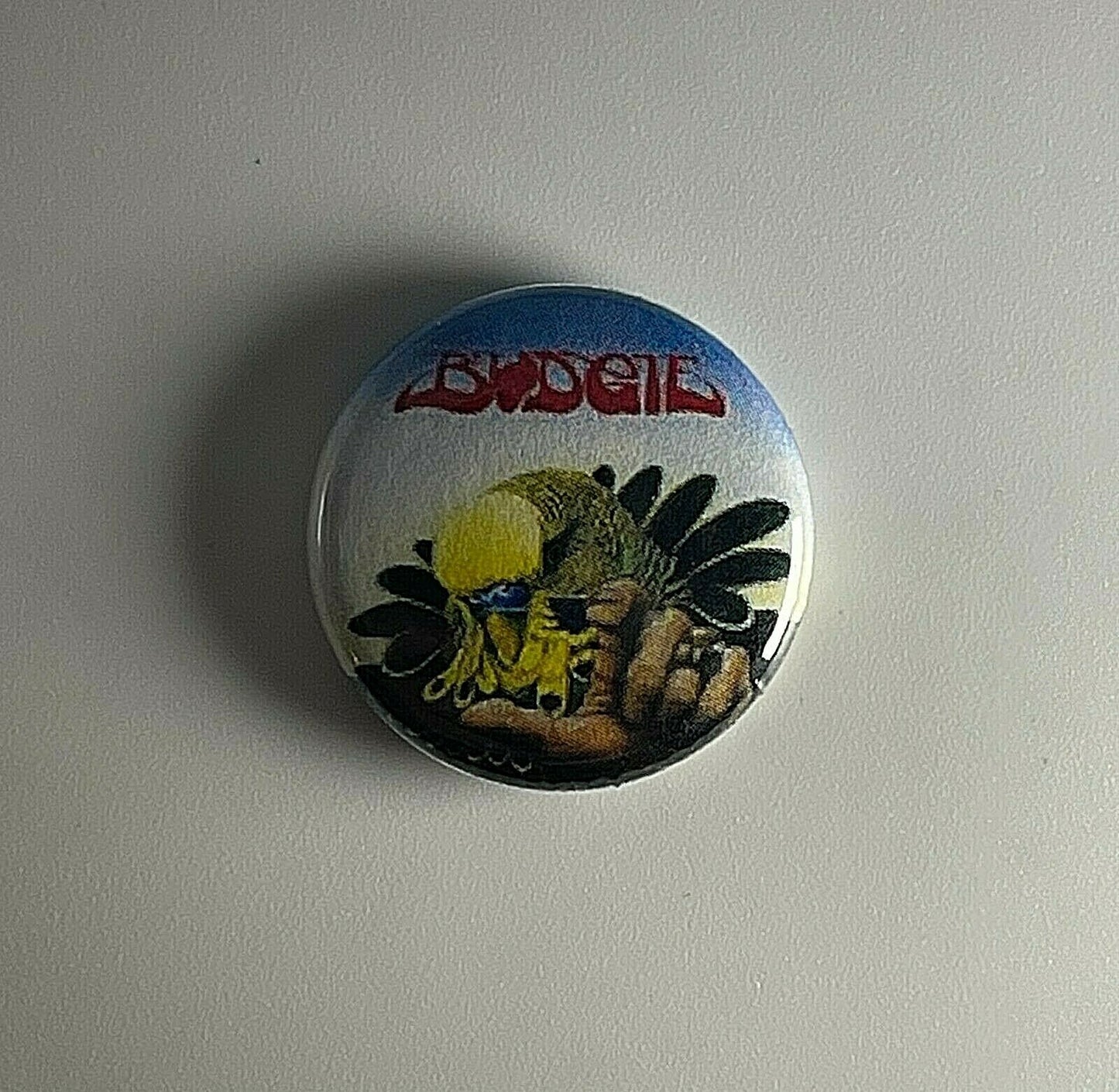 Budgie NWOBHM 1” Button B009B Badge Pin