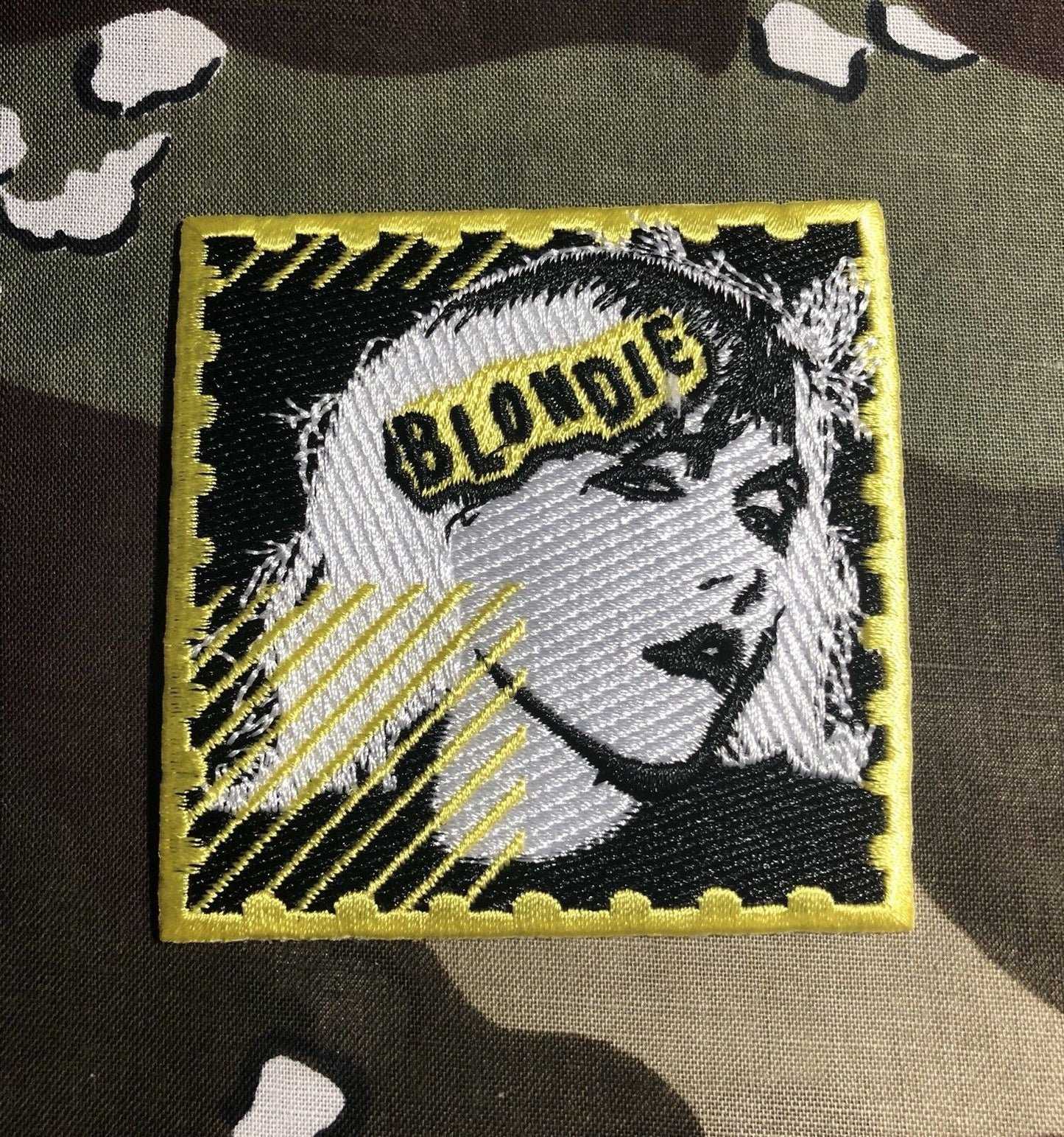 Blondie Embroidered Patch B017P