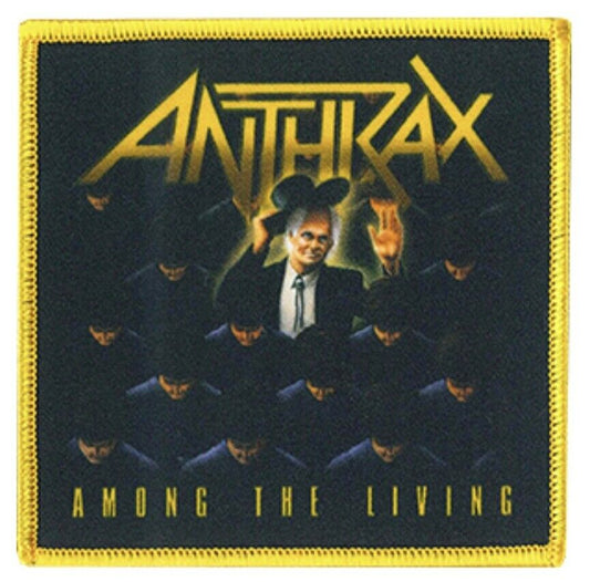 Anthrax Official Among The Living Woven Patch A099P