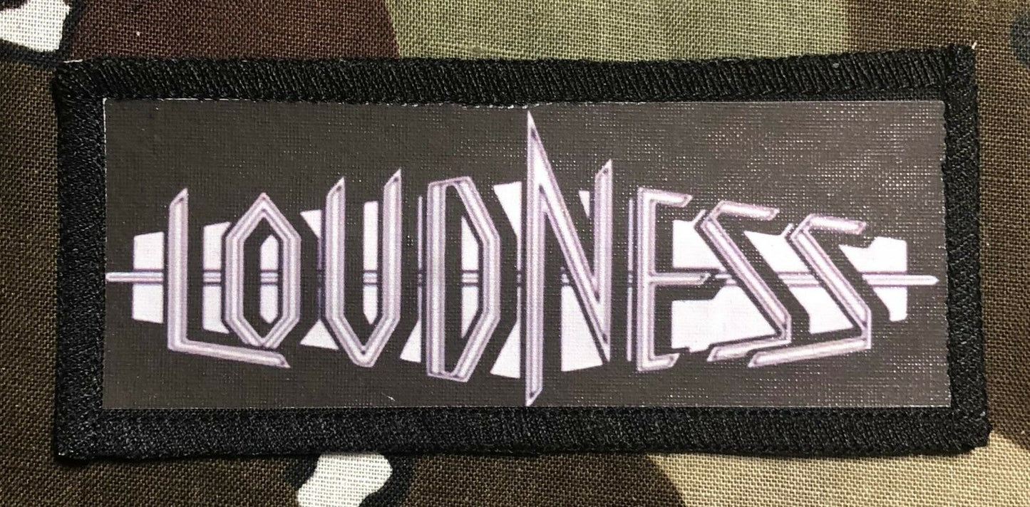 Loudness Logo Sublimated Printed Patch L006P