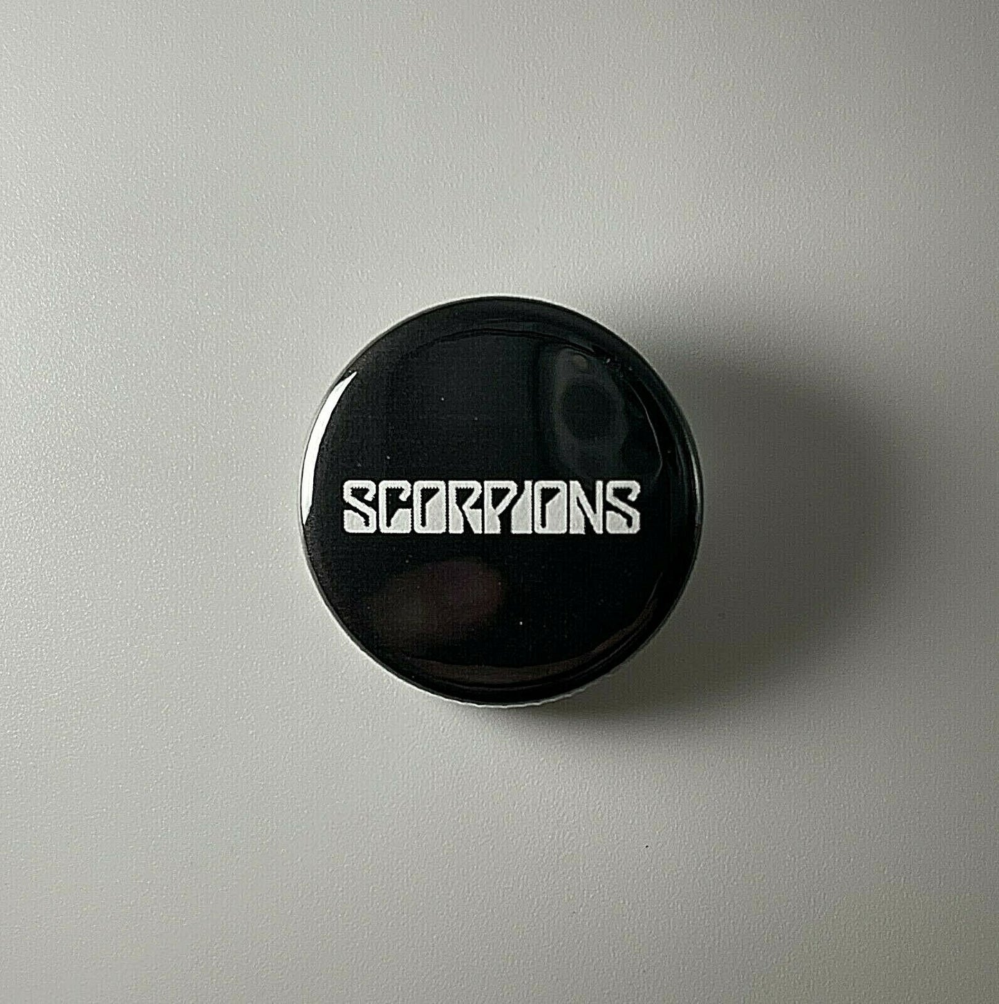 Scorpions Logo 1.25" Button S005B125 Pin Badge